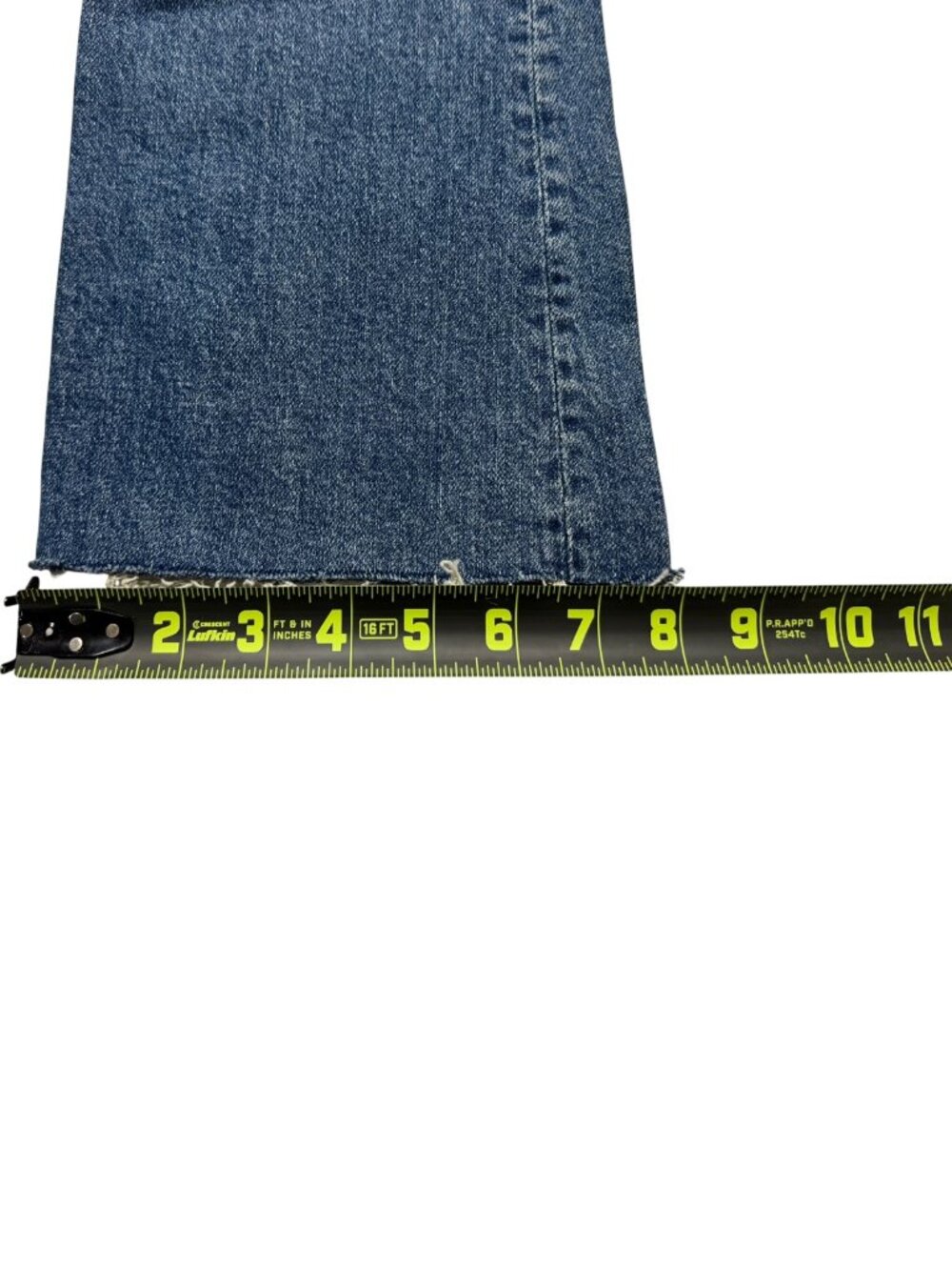 MOTHER The Hustler Ankle Fray Denim Jeans "We All Scream" Wash Size 26 NWT - Picture 3 of 13